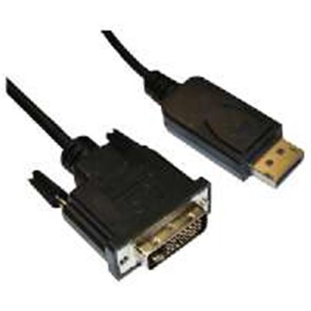 NEXTGEN 4XDPMDVIMCBL DisplayPort To DVI-D Dual Link M-M Cable - 6 ft. NE558964